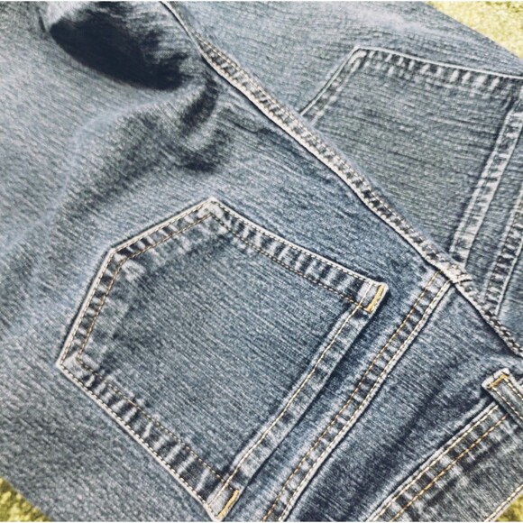 Gloria Vanderbilt Jeans Women 12 Short 2 Pairs Straight Leg Stretch Zip Button - Picture 7 of 9